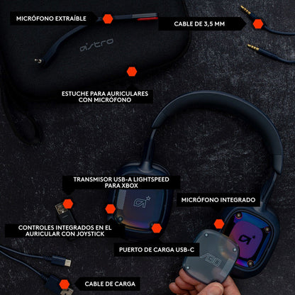 Auricular Gamer Astro A30, Inalámbrica Pc/mac, Ps5|4, Xbox X|s