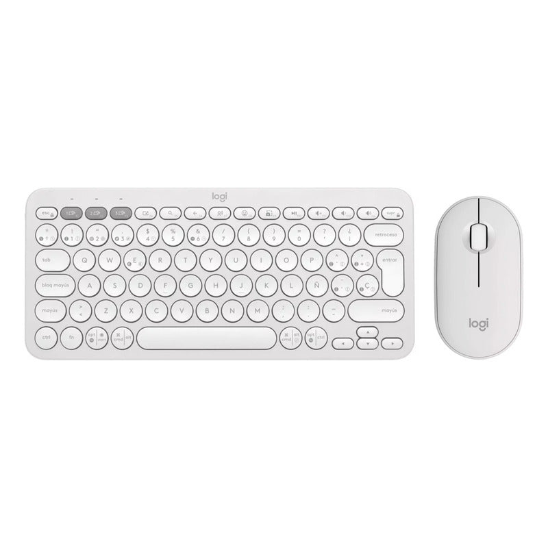 Combo Logitech Pebble 2: Teclado K380s + Mouse M350s