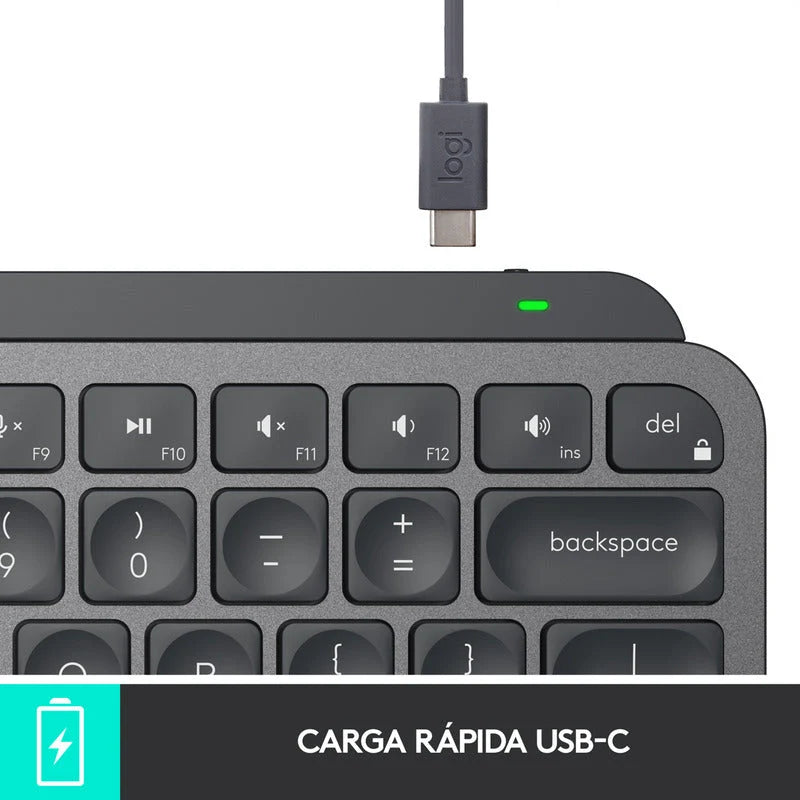 Combo Logitech Mouse Lift Ergo + Teclado MX Keys Mini Ergo Negro