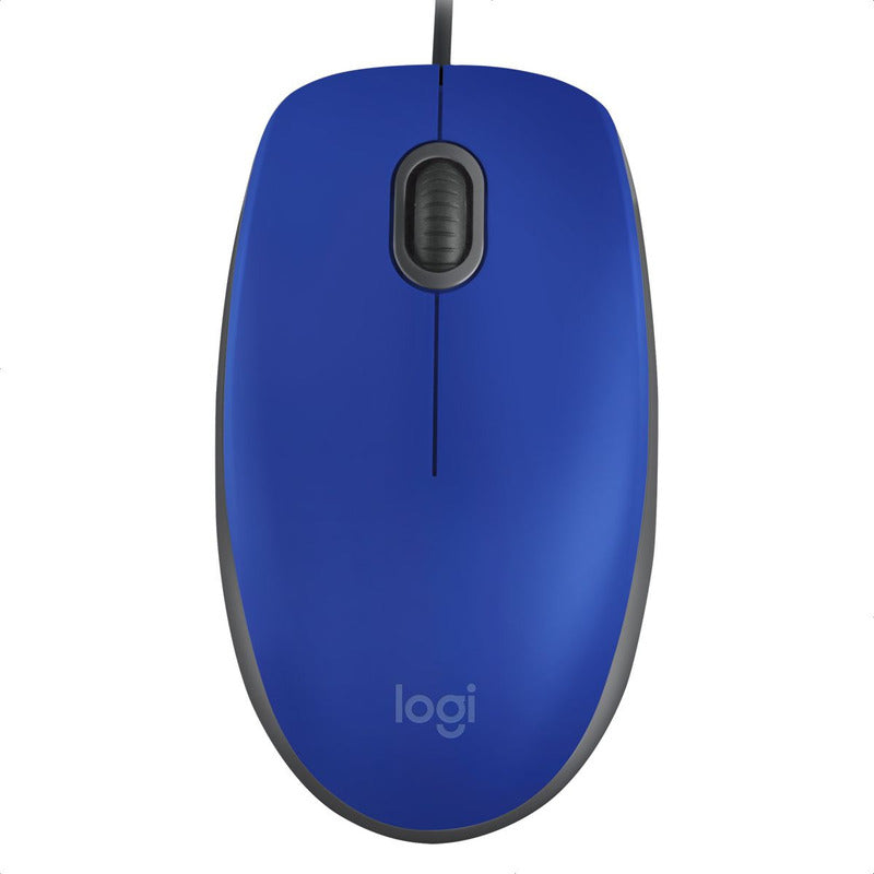 Mouse Logitech M110 Silent/ Clics 90% Más Silenciosos Azul