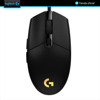 Combo Gamer Teclado Logitech G213 RGB + Mouse G203 RGB + Pad Mouse G240
