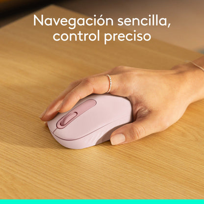 Combo Logitech Bluetooth: Teclado K380s + Mouse M196, Rosa