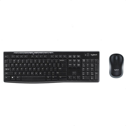 Teclado Multimedia Y Mouse Inalámbrico Logitech Mk270