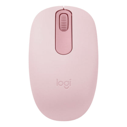 Mouse Inalámbrico Bluetooth Logitech M196, Cómodo Diseño Compacto, Rosa