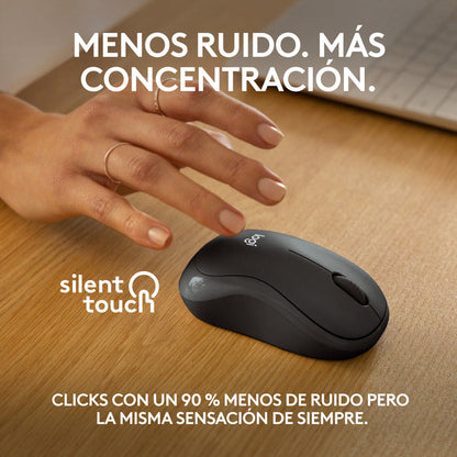 Mouse Bluetooth Logitech M240 Silent Negro