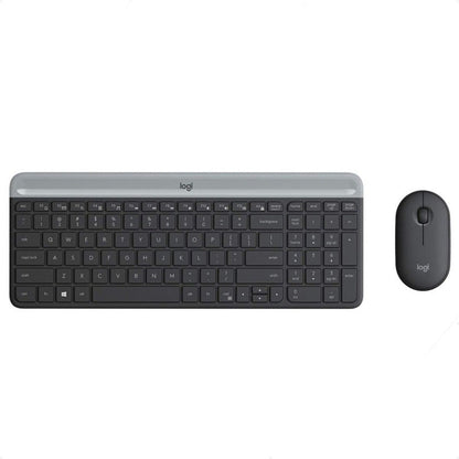 Teclado y Mouse Inalambrico Slim Logitech MK470