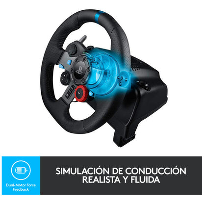 Volante de Carreras Logitech G29 Driving Force para PS5, PS4, PS3 y PC