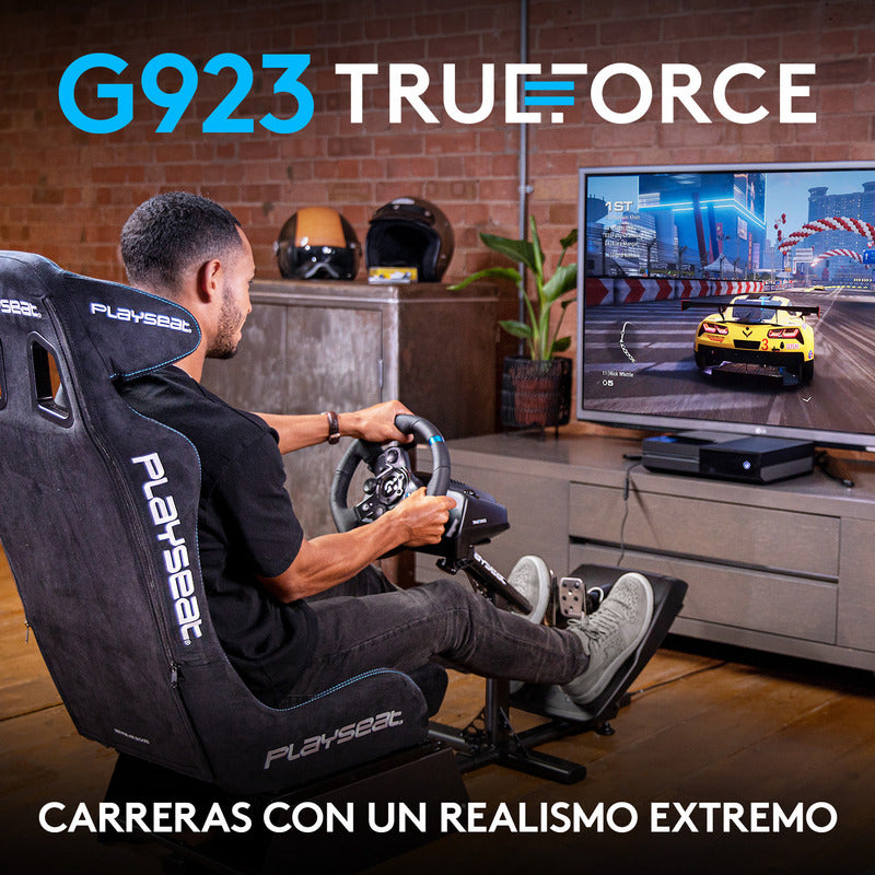 Volante de Carreras Logitech G923 TRUEFORCE para Xbox Series X|S, Xbox One y PC