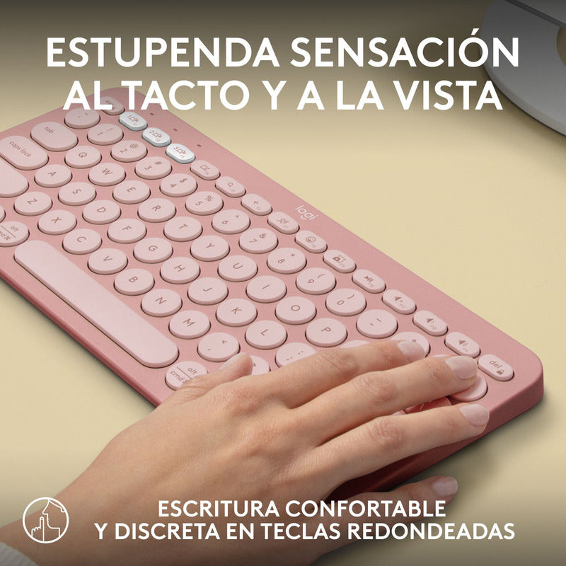 Combo Logitech Pebble 2: Teclado K380s + Mouse M350s