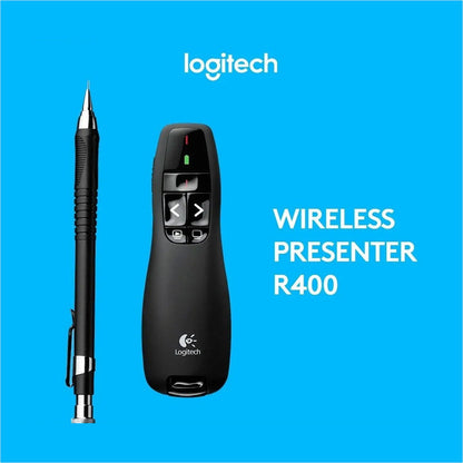 Presentador Inalámbrico Logitech R400, Para Exposiciones