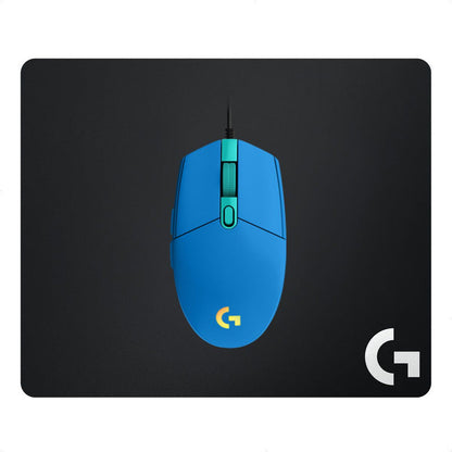 Combo Gamer Logitech Mouse G203 RGB Azul + Pad Mouse G240