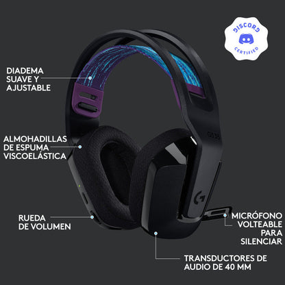 Auricular Gamer Inalámbrica Logitech G535 Lightspeed, Pc/ps5|4
