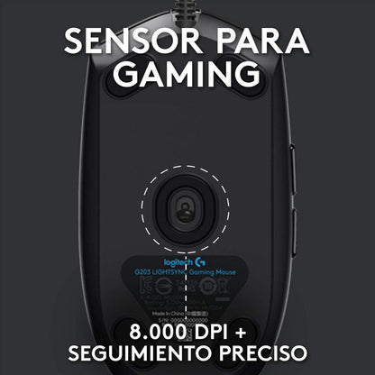 Combo Gamer Teclado Logitech G213 Prodigy RGB + Mouse G203 RGB