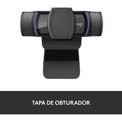 Webcam Hd / Videochats En Full Hd 1080p Logitech C920s Pro