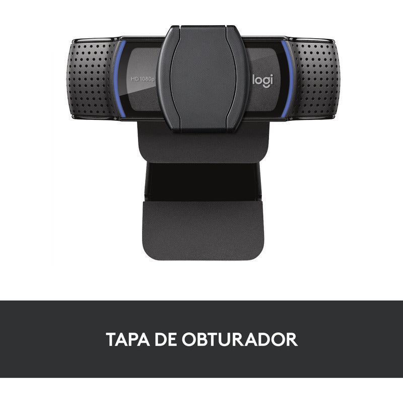 Webcam Hd / Videochats En Full Hd 1080p Logitech C920s Pro