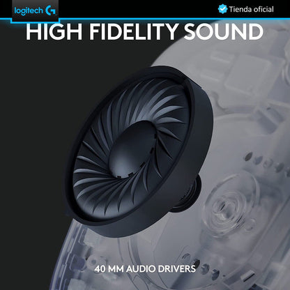 Combo Logitech Auricular Gamer G435 Inalámbrica + Mouse Gamer G305 B