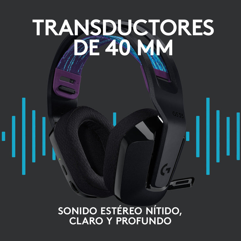 Auricular Gamer Inalámbrica Logitech G535 Lightspeed, Pc/ps5|4