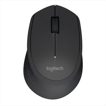 Mouse Inalámbrico Logitech M280 con Cómodo Diseño Curvo, Negro