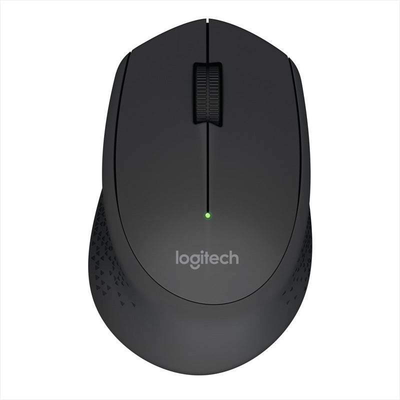 Mouse Inalámbrico Logitech M280 con Cómodo Diseño Curvo, Negro