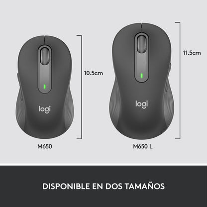 Mouse Inalámbrico Logitech Signature M650 L Left,  Bluetooth