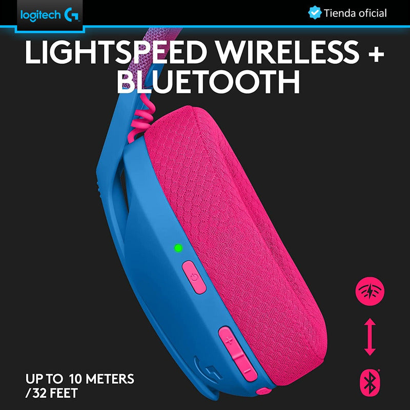 Combo Auricular Logitech Gamer G435 Inalámbrica + Mouse Gamer G305 A