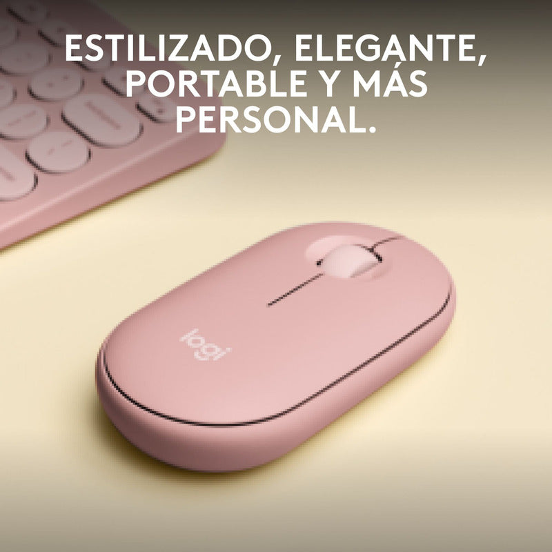 Mouse Logitech Pebble 2 M350s, Bluetooth Multidispositivo
