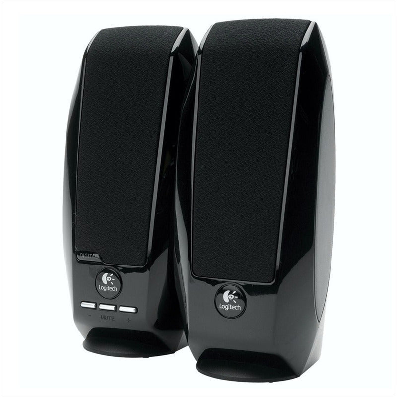 Altavoces Estéreo USB Logitech S150 con Control de Volumen y Mute