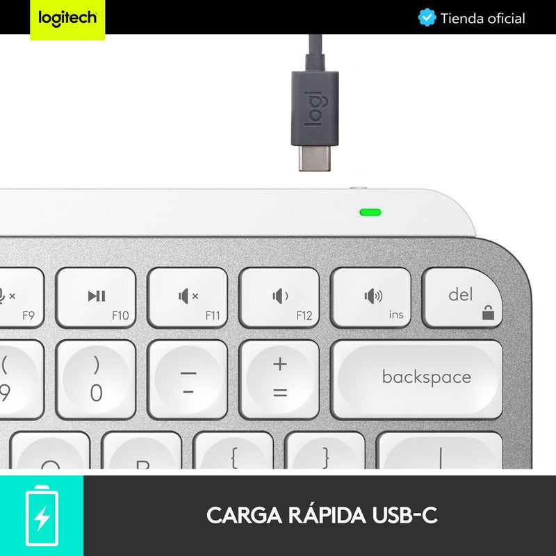 Combo Logitech Avanzado Teclado Mx Keys Mini + Master 3s Wh