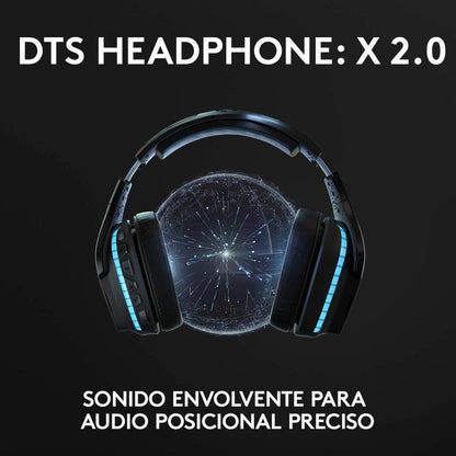 Auriculares Gamerlogitech G935, Inalámbrica 7.1 / Rgb Lightsync