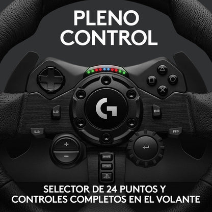 Volante de Carreras Logitech G923 TRUEFORCE para PS5, PS4 y PC
