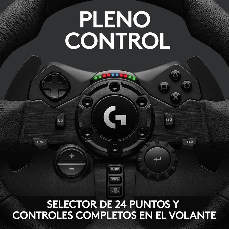 Volante de Carreras Logitech G923 TRUEFORCE para PS5, PS4 y PC