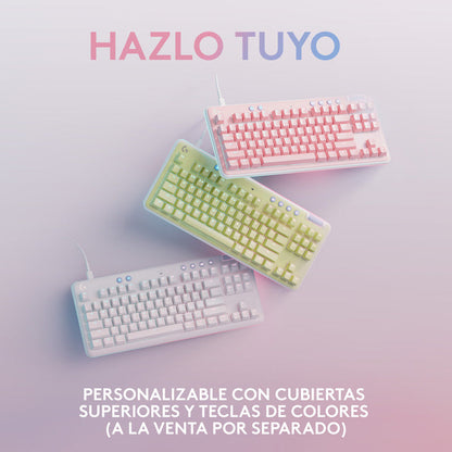 Teclado Gamer Mecánico Rgb Logitech G713 Aurora Collection