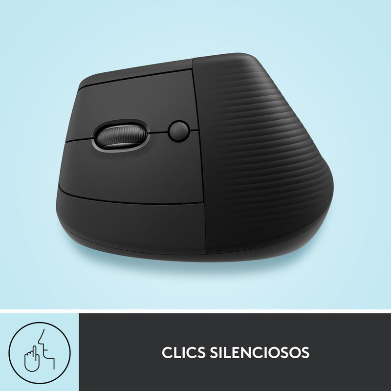 Mouse Ergonómico Logitech Lift Vertical Left  Avanzado Zurdo