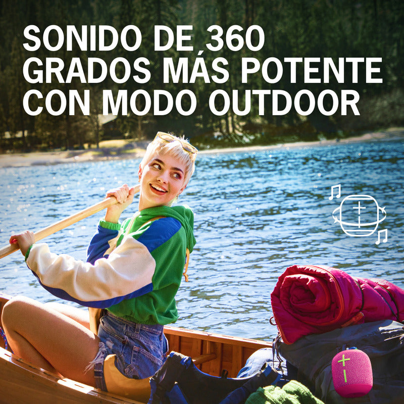 Ultimate Ears Wonderboom 3, Kit 2 Parlantes Impermeables, Lavanda