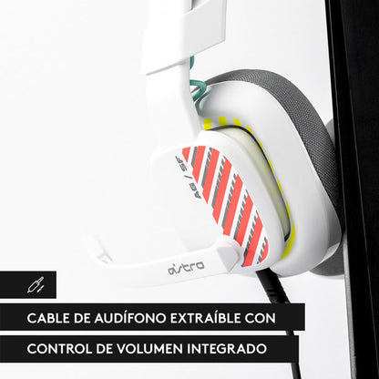 Auricular Gamer Astro A10 Gen 2, Pc/Ps5/Ps4, Xbox, Blanco