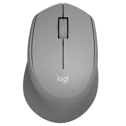 Mouse Inalámbrico Logitech M280 con Cómodo Diseño Curvo, Gris