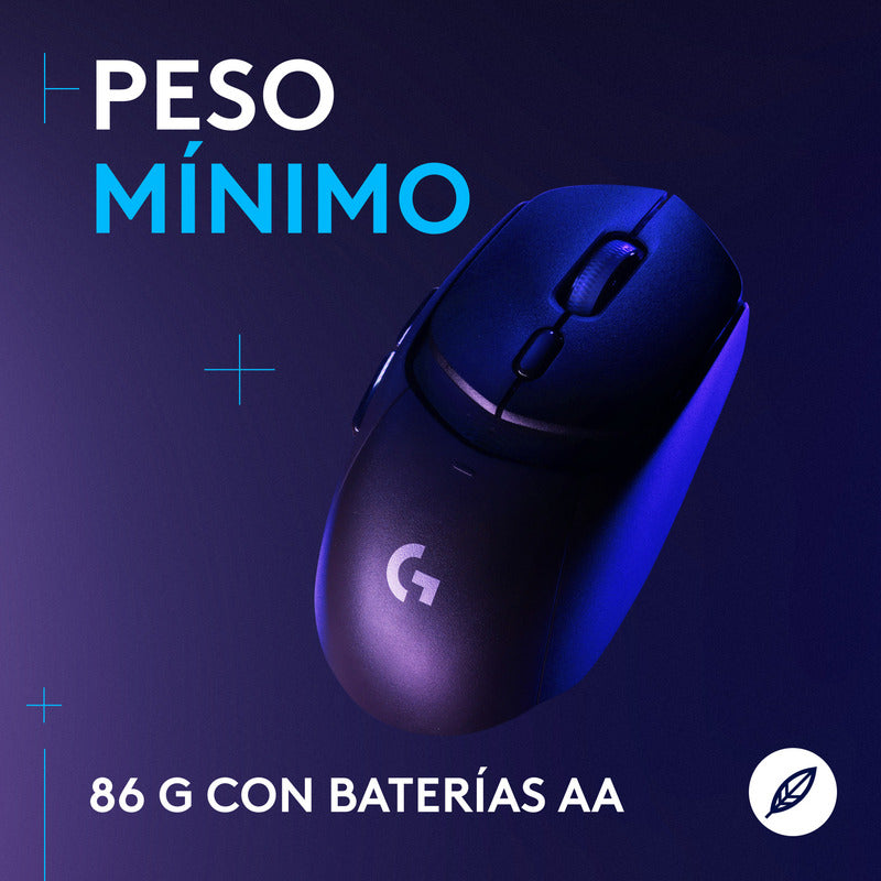 Combo Gamer Logitech Auricular G435 Negra + Mouse G309 Negro