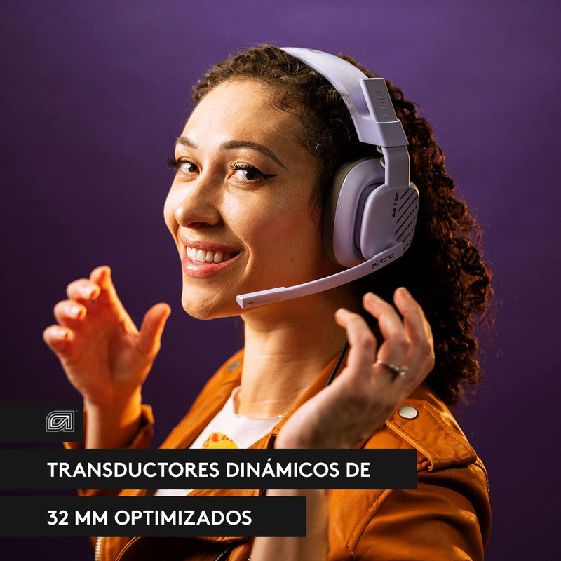 Auricular Gamer Astro A10 Gen 2, Pc/Ps5/Ps4, Xbox, Lavanda