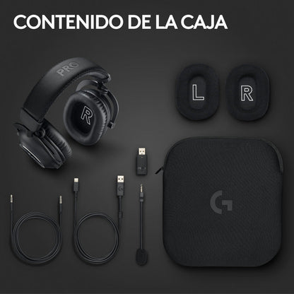 Auricular Gamer Logitech G Pro X 2, Lightspeed 7.1 / Bluetooth Rosa