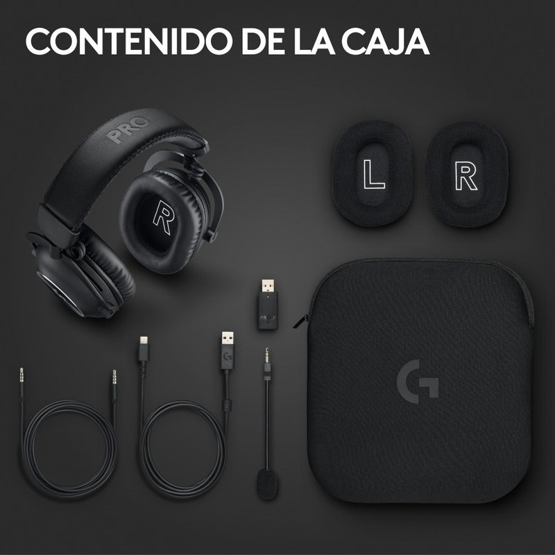 Auricular Gamer Logitech G Pro X 2, Lightspeed 7.1 / Bluetooth Rosa