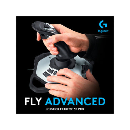 Control Simulador De Vuelo Logitech Extreme 3d Pro Joystick