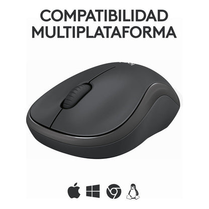 Mouse Bluetooth Logitech M240 Silent Negro