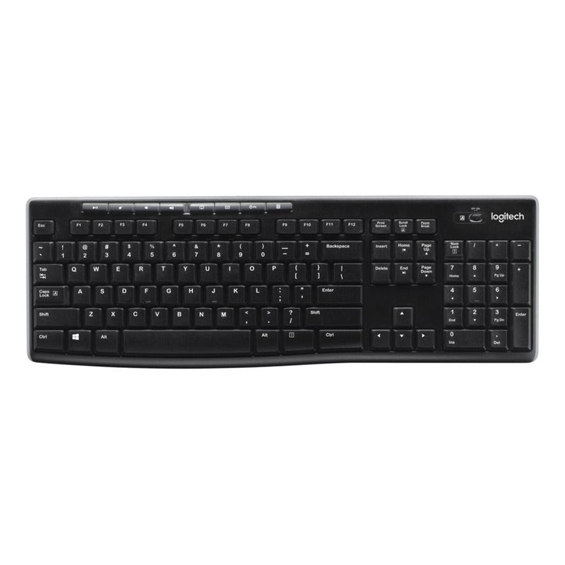 Teclado Inalámbrico  Multimedia Logitech K270  Unifying
