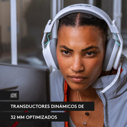 Auricular Gamer Astro A10 Gen 2, Pc/Ps5/Ps4, Xbox, Blanca
