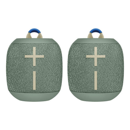 Ultimate Ears Wonderboom 3, Kit 2 Parlantes Impermeables, Verde