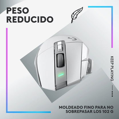 Mouse Inalámbrico Recargable Logitech G502 X Lightspeed