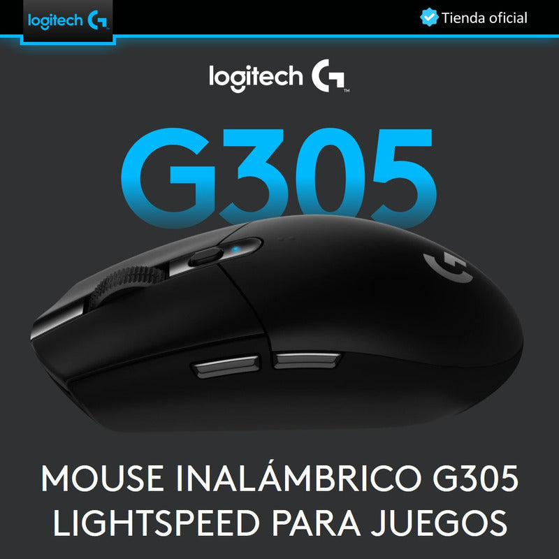 Combo Auricular Gamer G435 Inalámbrica + Mouse Gamer G305 N