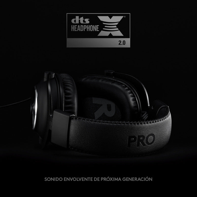 Auricular Gamer Logitech G Pro X, 7.1 Profesional, Pc Ps4 Xbox