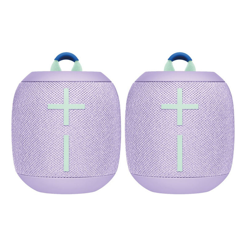 Ultimate Ears Wonderboom 3, Kit 2 Parlantes Impermeables, Lavanda