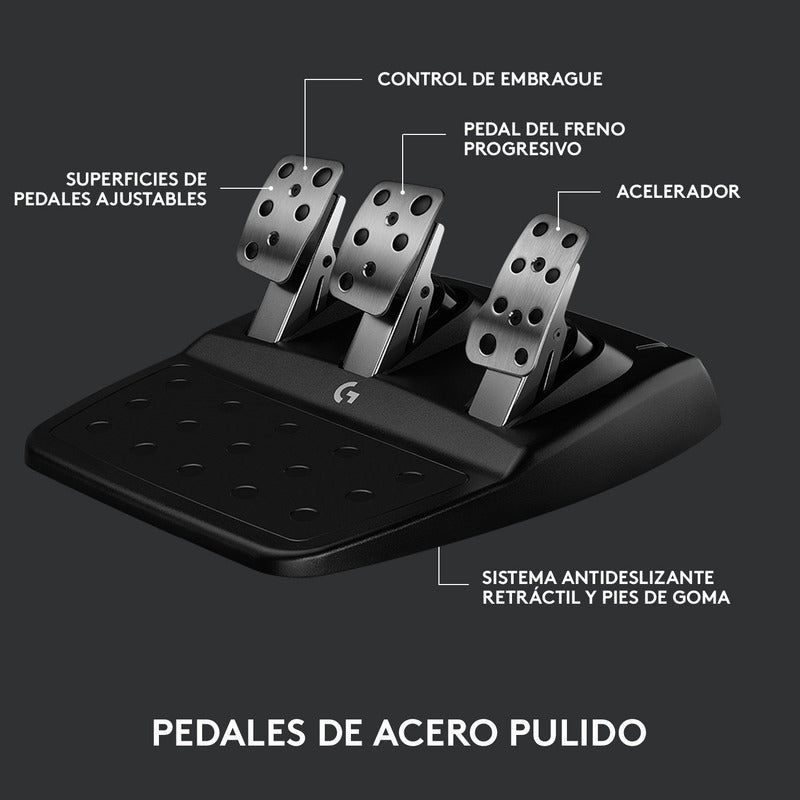 Volante de Carreras Logitech G923 TRUEFORCE para Xbox Series X|S, Xbox One y PC